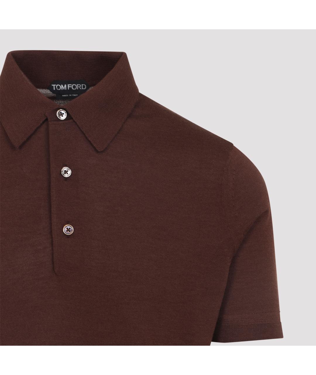 TOM FORD Коричневый кашемировый джемпер / свитер, фото 5