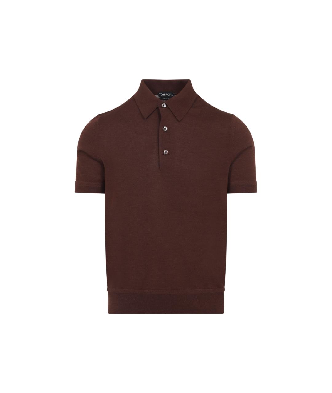 TOM FORD Коричневый кашемировый джемпер / свитер, фото 1