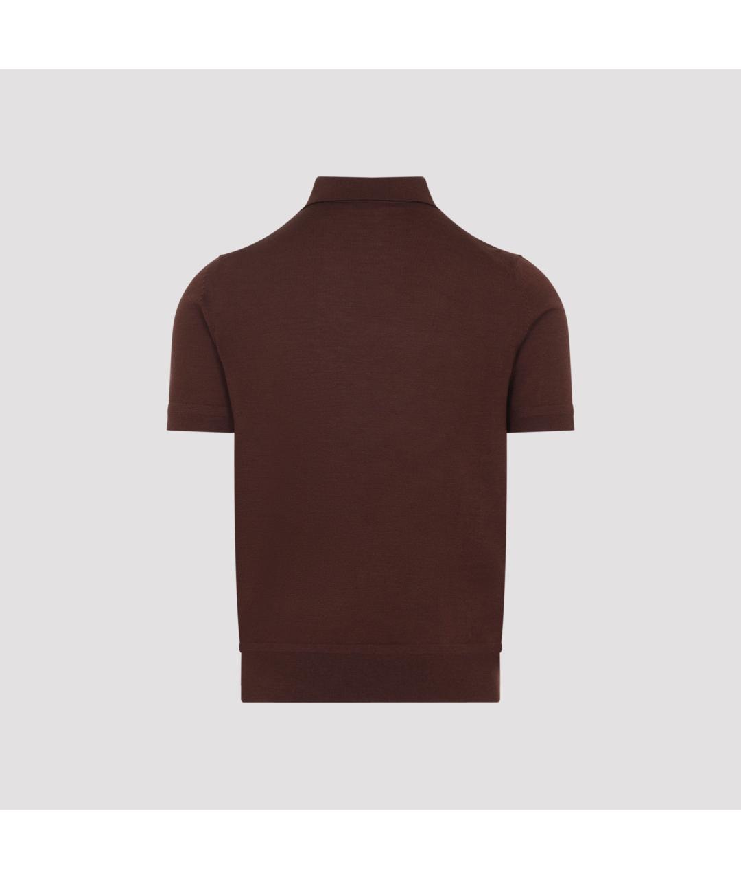 TOM FORD Коричневый кашемировый джемпер / свитер, фото 4