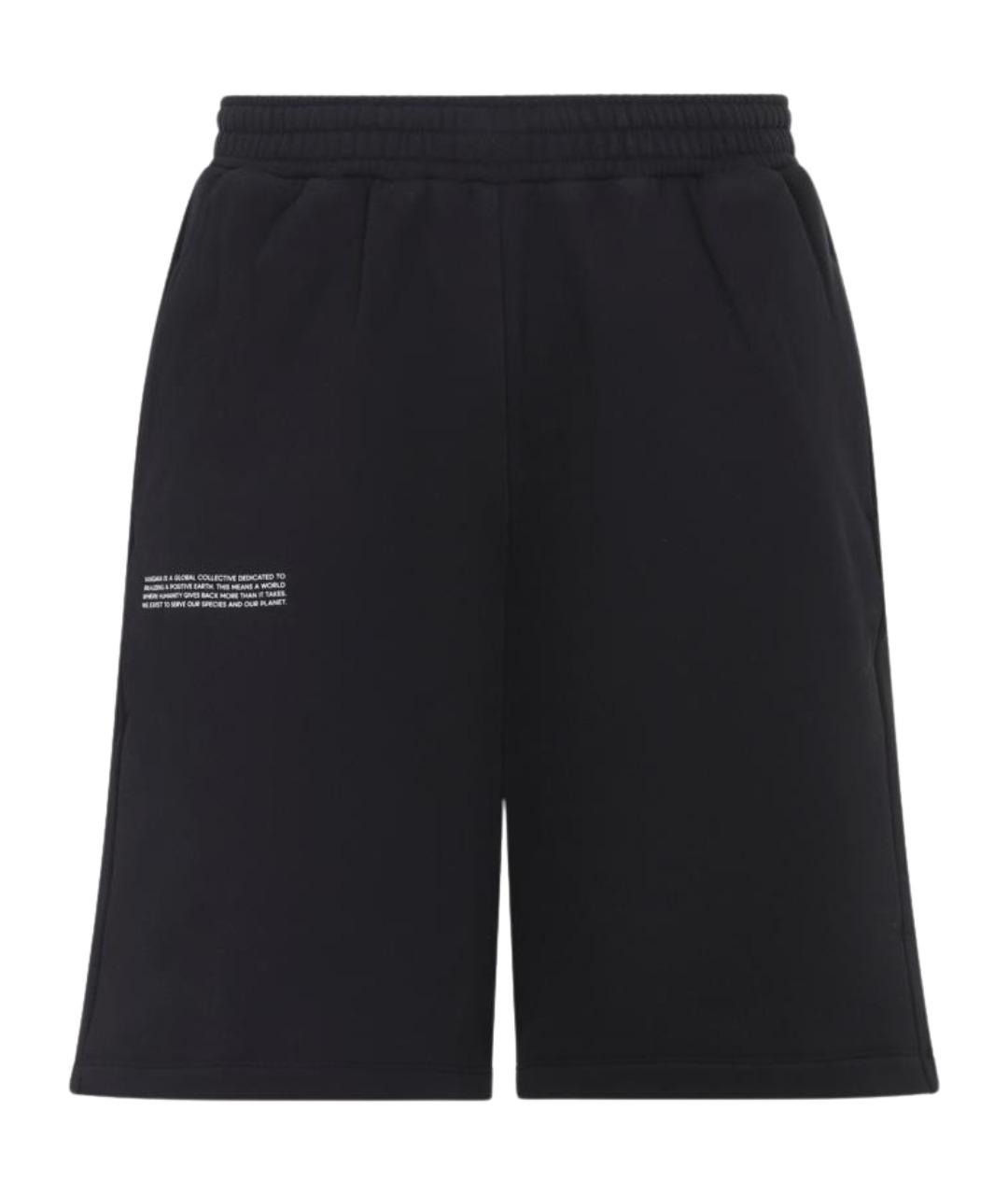 THE PANGAIA Черные хлопковые шорты, фото 1
