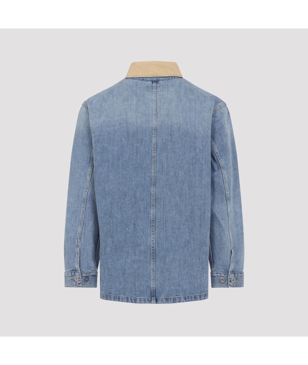 CARHARTT WIP Голубая хлопковая куртка, фото 2