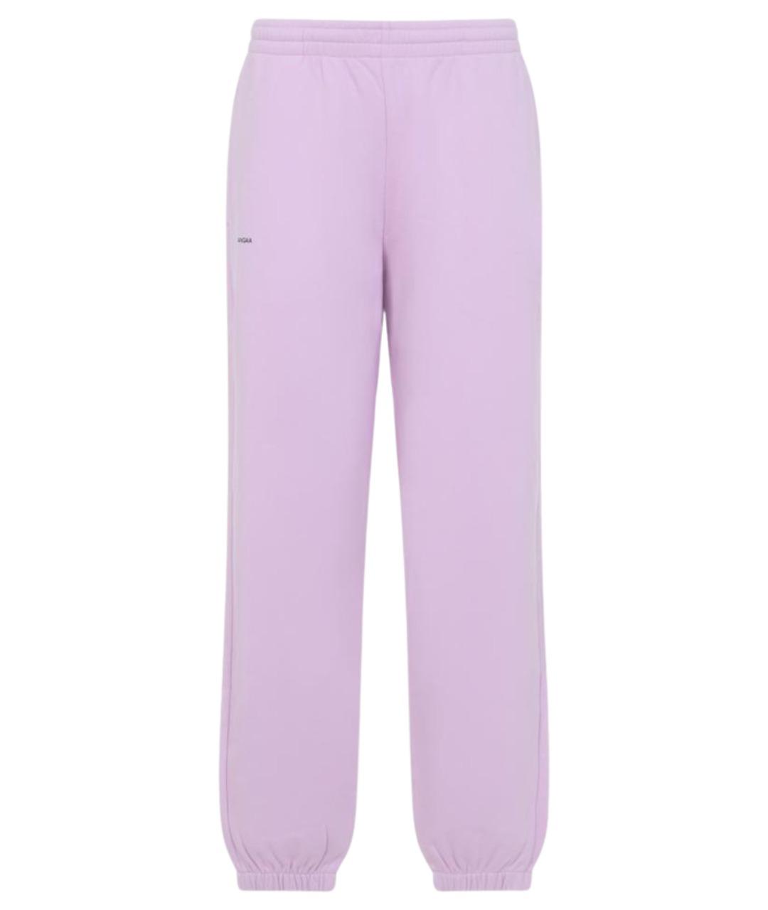 THE PANGAIA Фиолетовые хлопковые спортивные брюки и шорты, фото 1