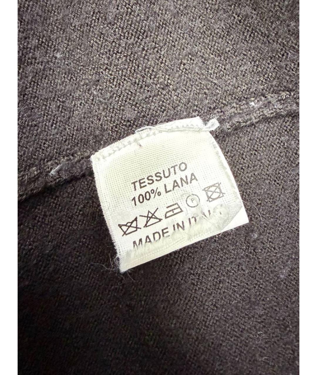 BALLANTYNE Коричневый шерстяной джемпер / свитер, фото 3