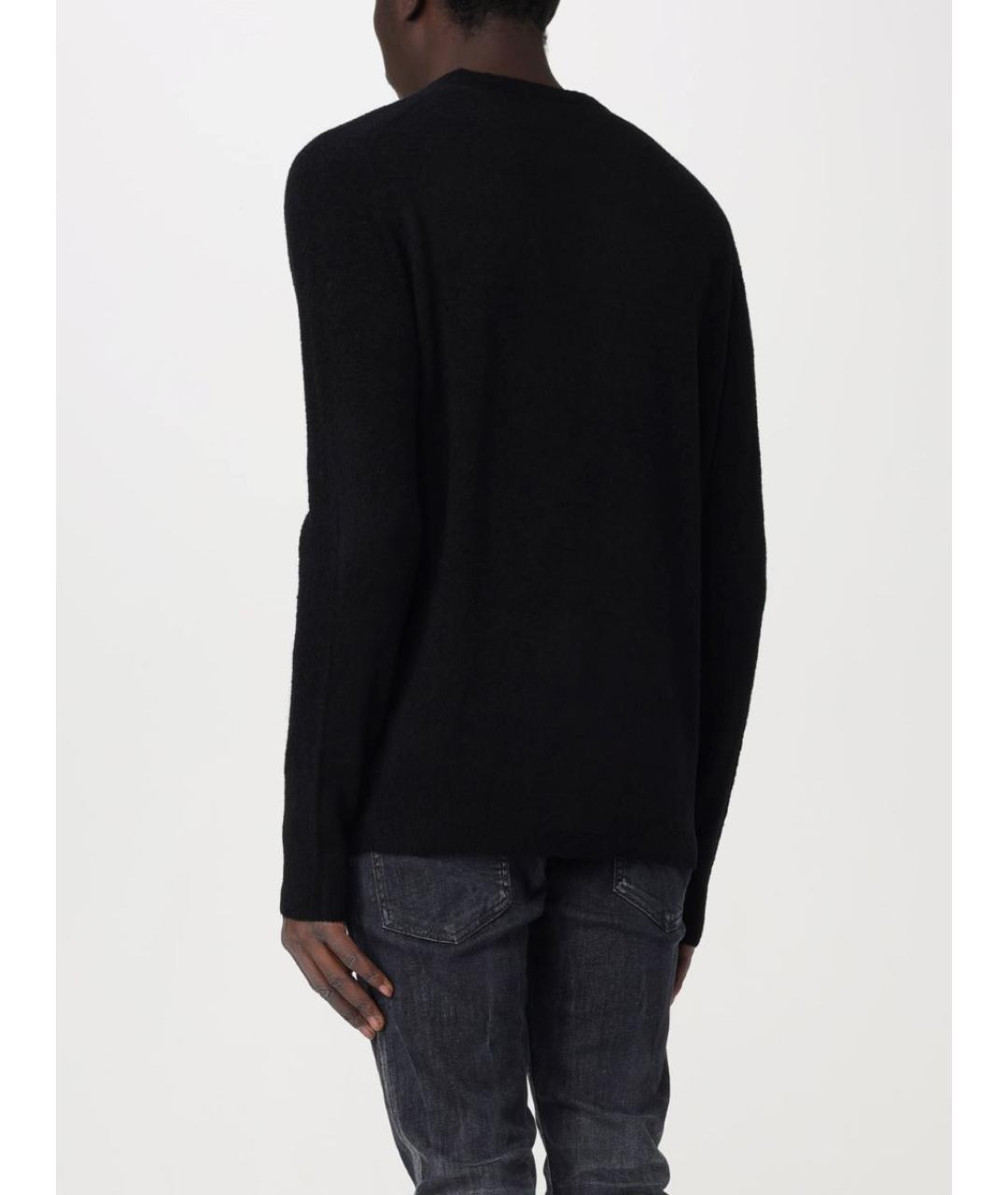 BALLANTYNE Коричневый шерстяной джемпер / свитер, фото 7