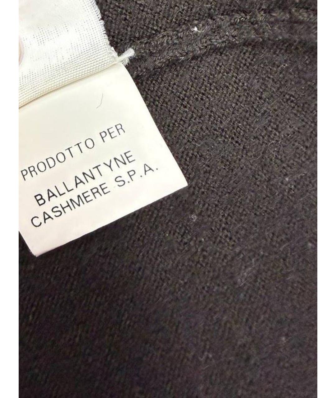 BALLANTYNE Коричневый шерстяной джемпер / свитер, фото 4