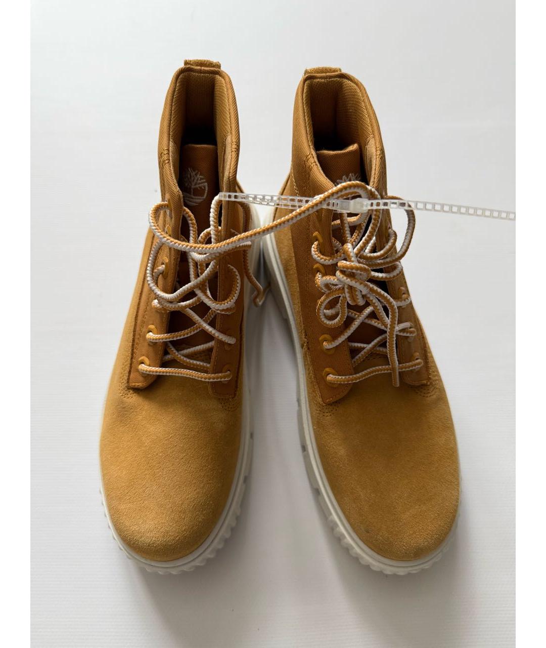 TIMBERLAND Горчичные ботинки, фото 2