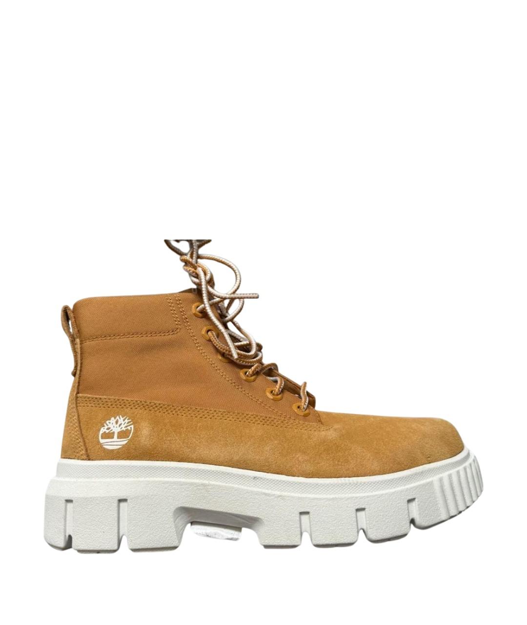 TIMBERLAND Горчичные ботинки, фото 1
