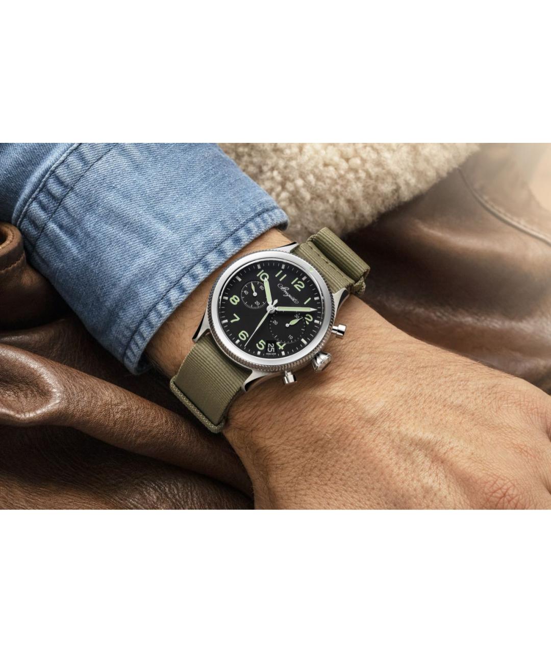 Breguet Серебряные часы, фото 4