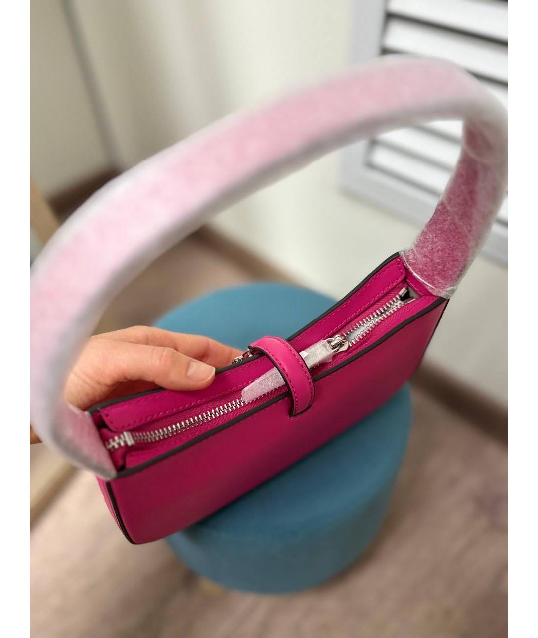 MICHAEL KORS Розовая сумка через плечо, фото 4