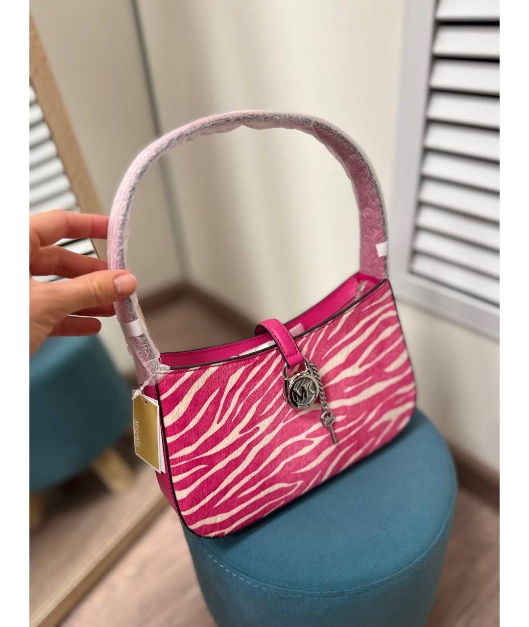 MICHAEL KORS Розовая сумка через плечо, фото 2