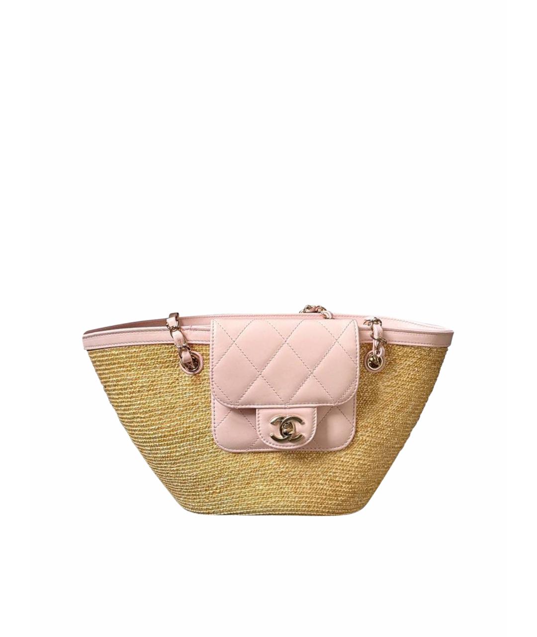 CHANEL Розовая сумка тоут, фото 1