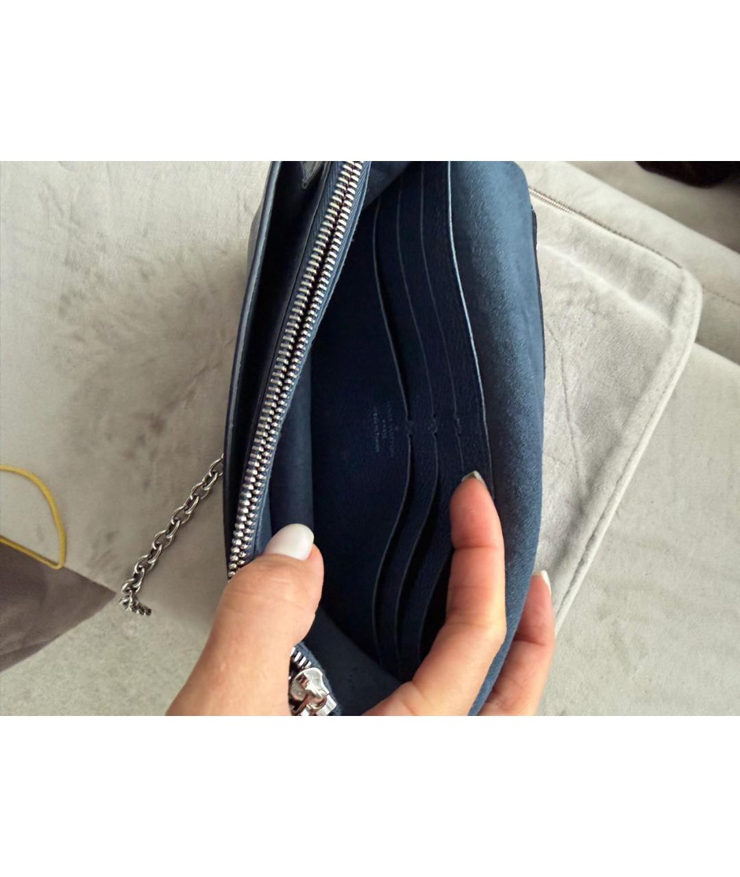 LOUIS VUITTON Кожаная сумка через плечо, фото 4