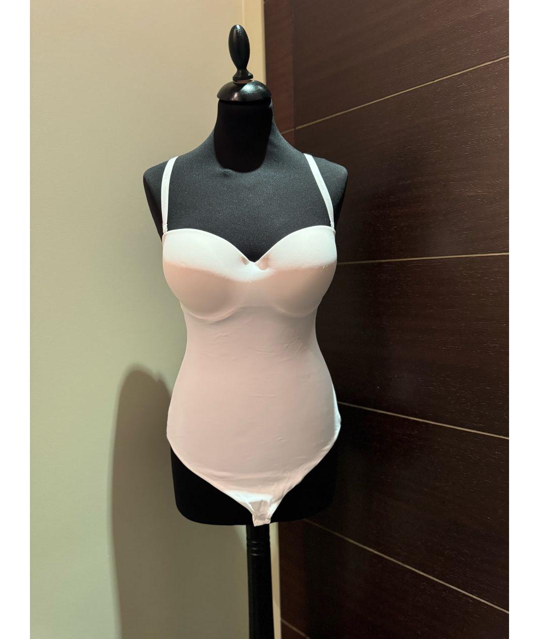 WOLFORD Белая полиамидовая майка, фото 7