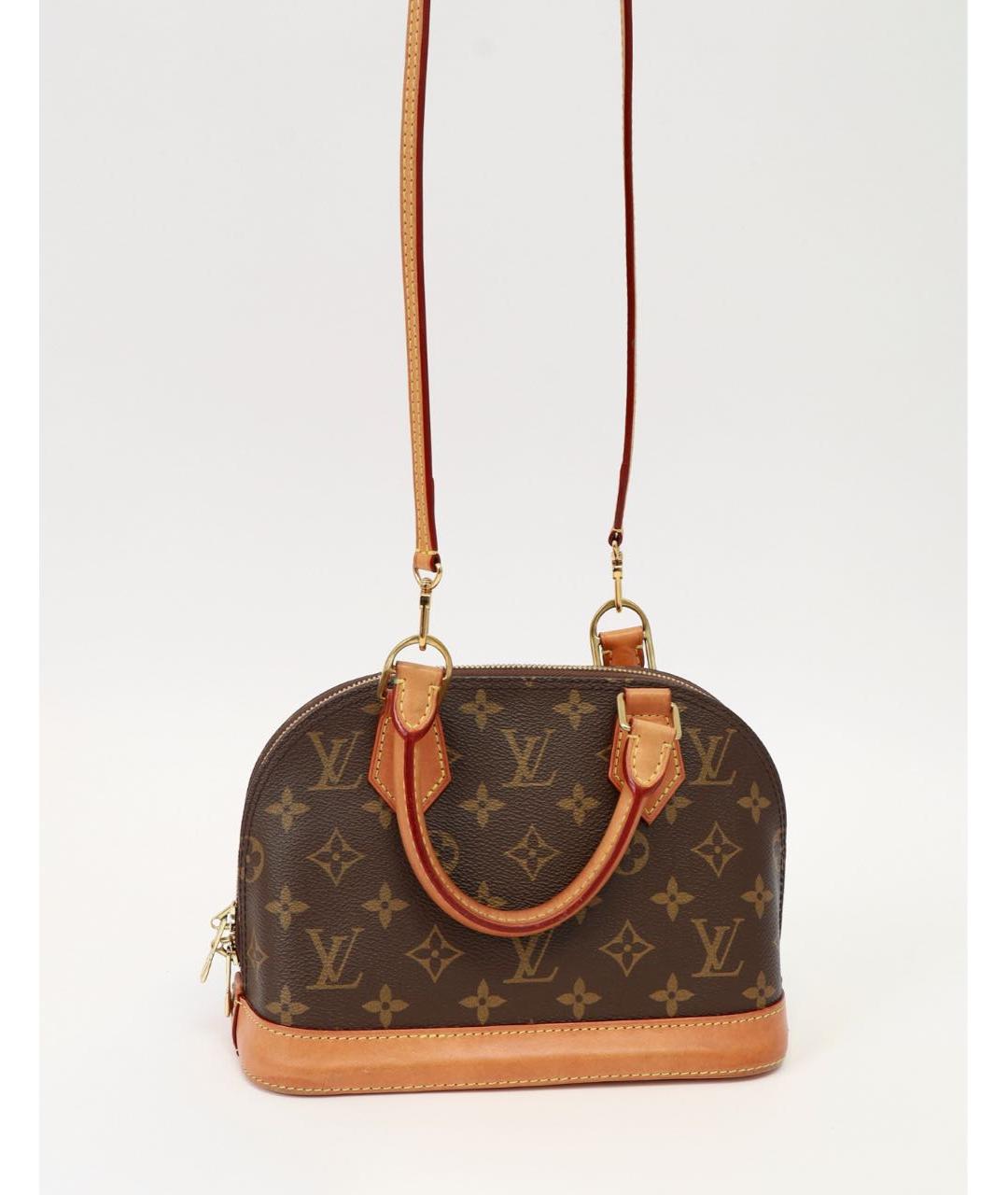 LOUIS VUITTON Коричневая сумка через плечо, фото 5