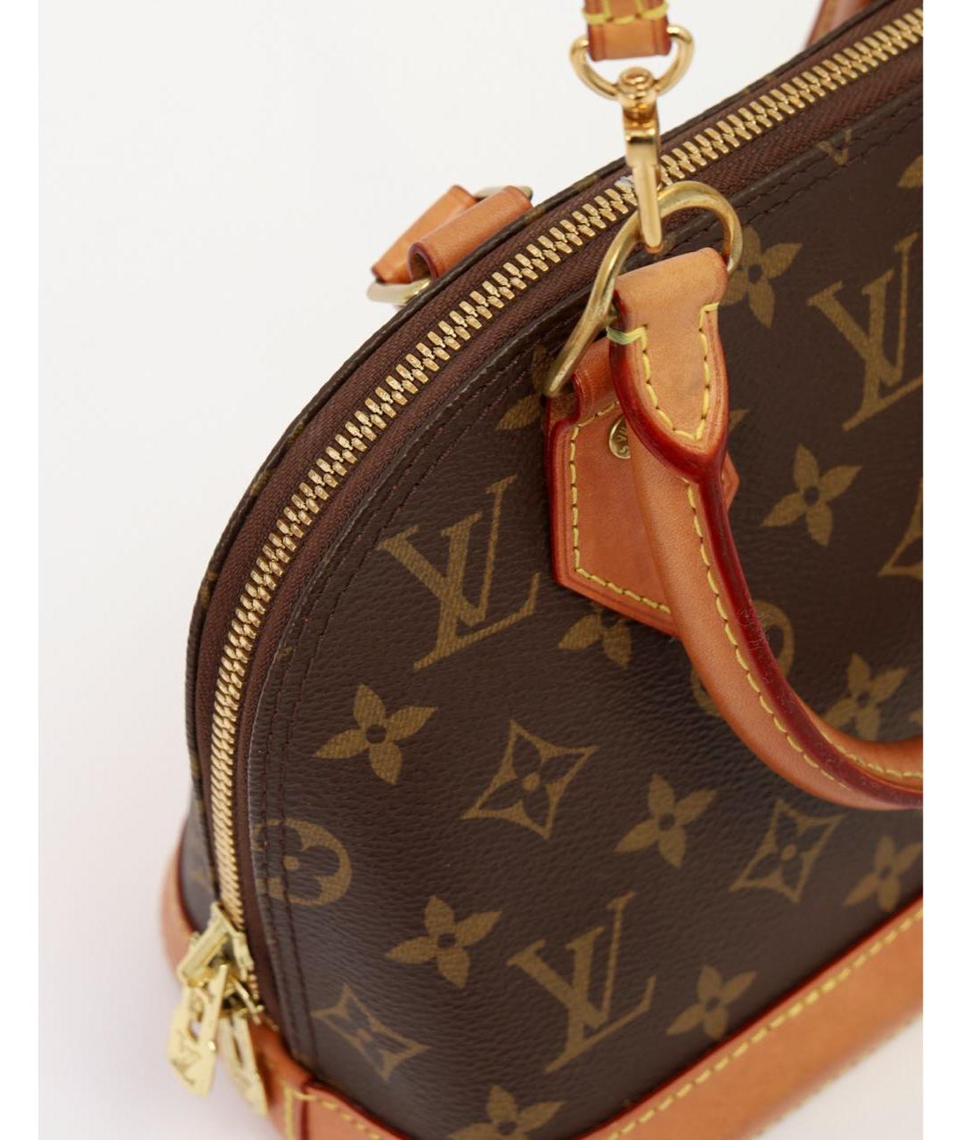 LOUIS VUITTON Коричневая сумка через плечо, фото 7