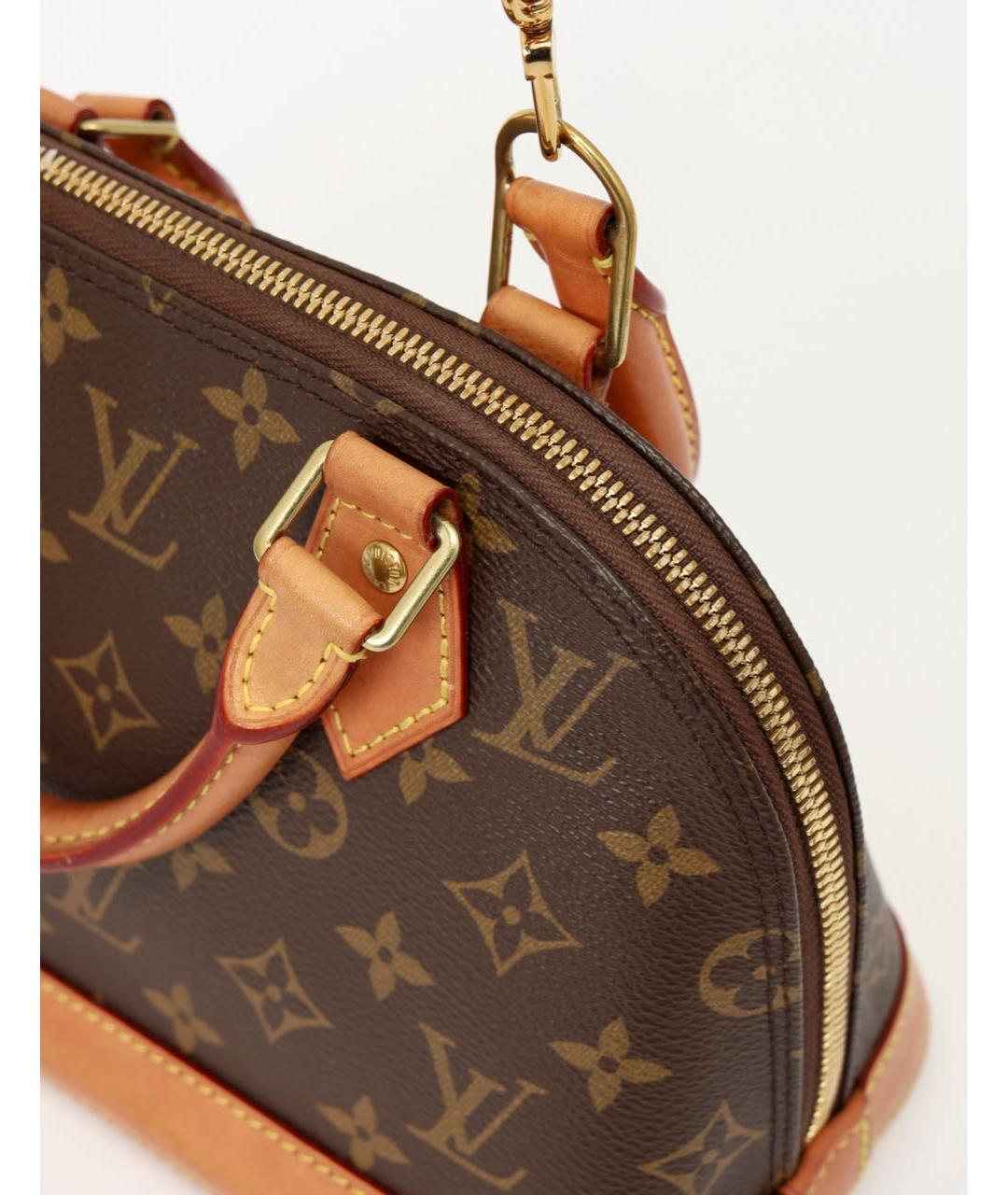 LOUIS VUITTON Коричневая сумка через плечо, фото 8