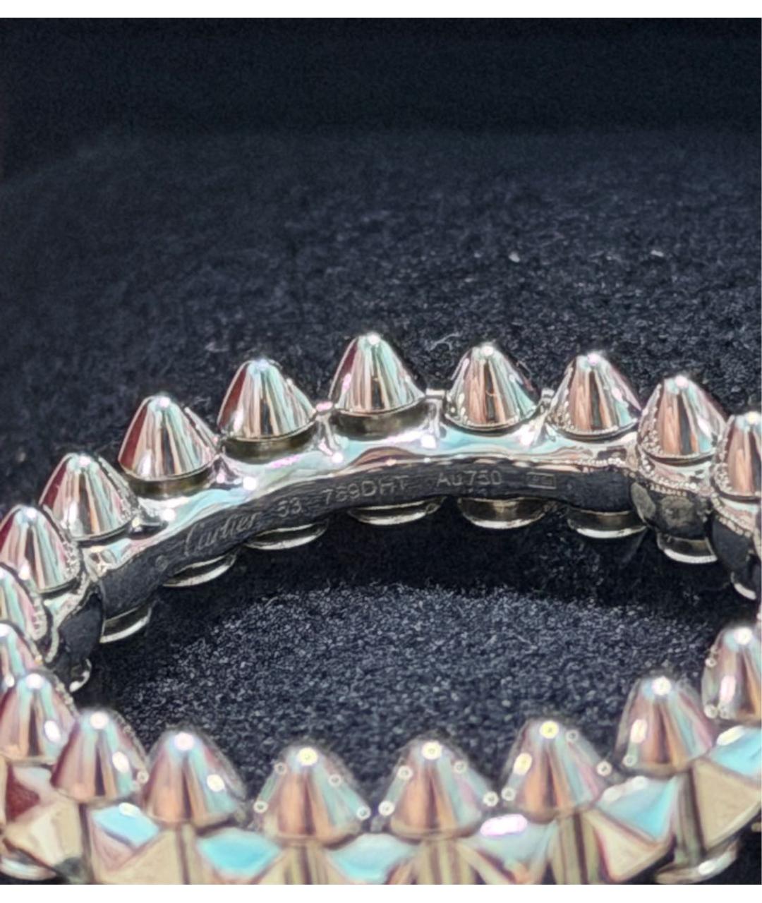 CARTIER Серебряное кольцо из белого золота, фото 6