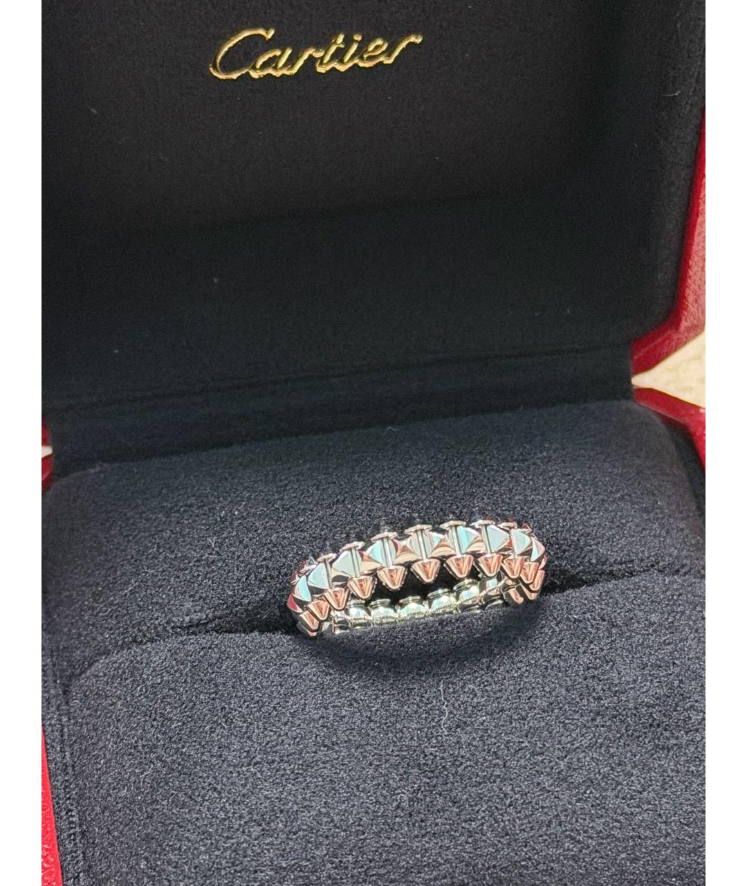 CARTIER Серебряное кольцо из белого золота, фото 4