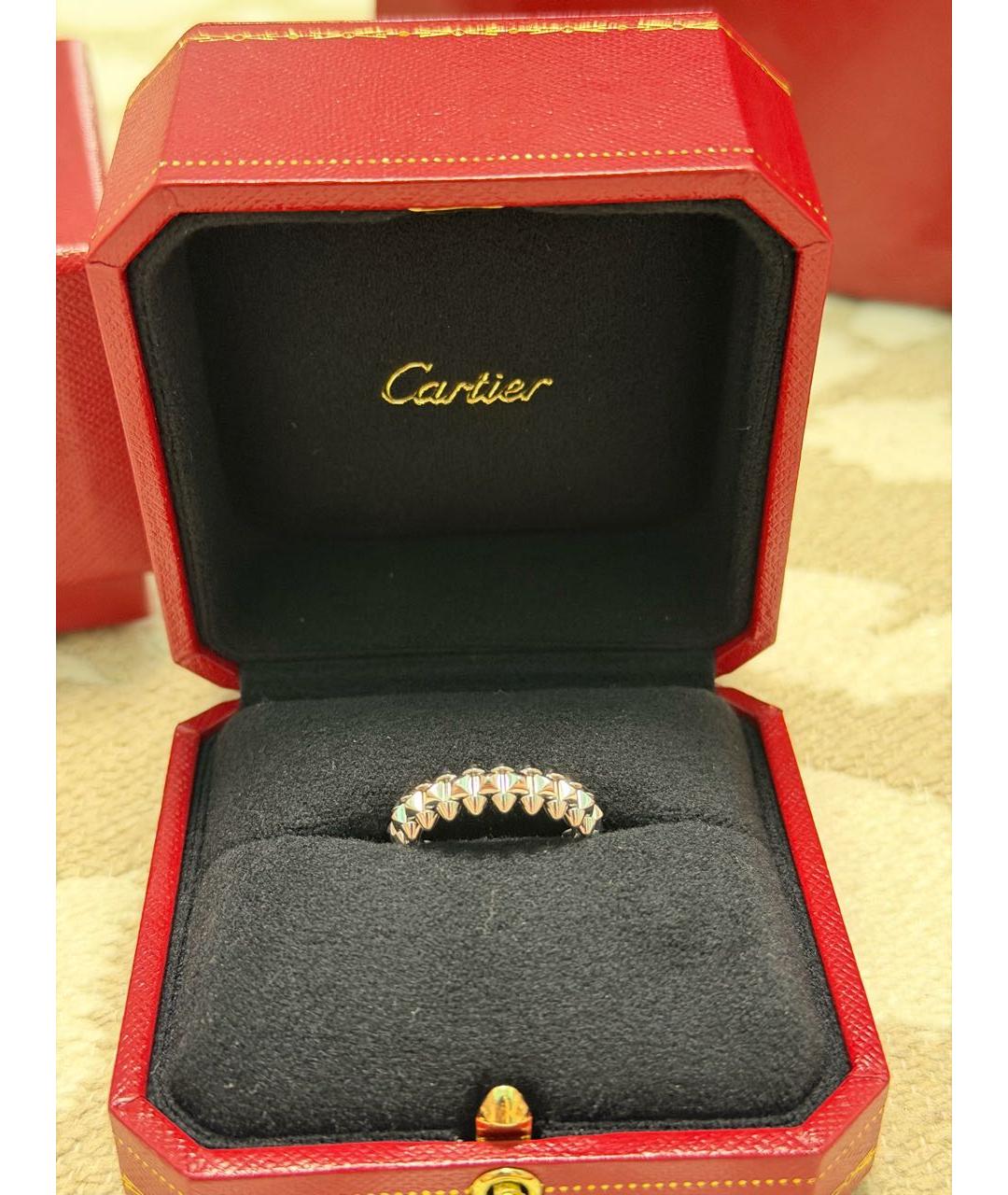 CARTIER Серебряное кольцо из белого золота, фото 7