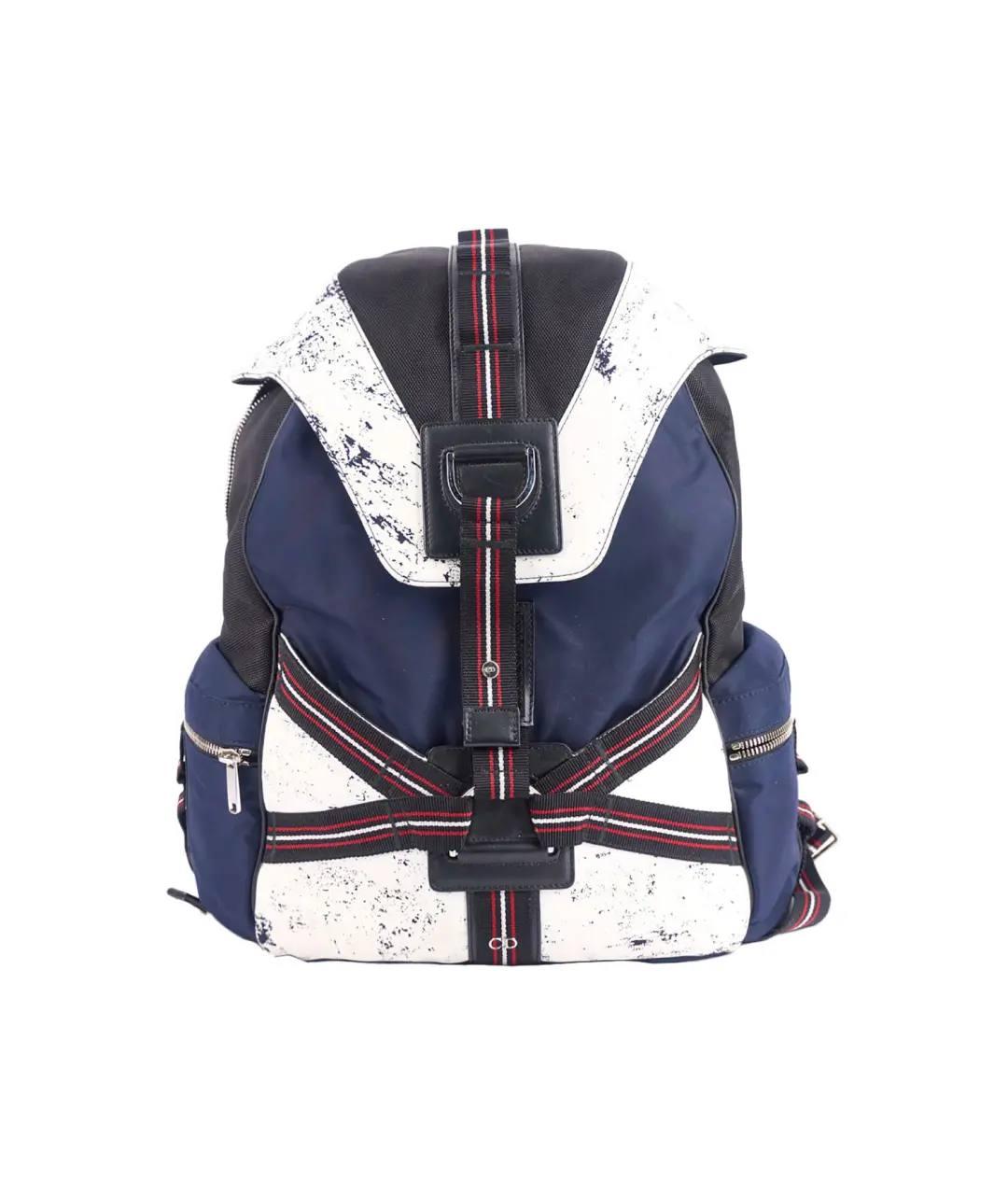 CHRISTIAN DIOR Мульти тканевый рюкзак, фото 6