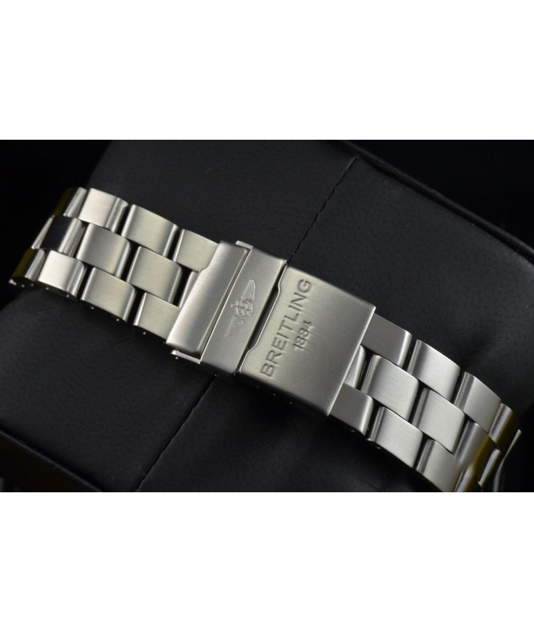 BREITLING Черные стальные часы, фото 4