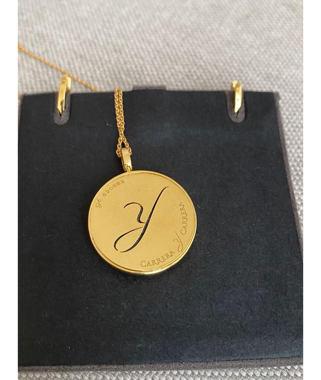 CARRERA Y CARRERA Черный комплект из желтого золота, фото 3