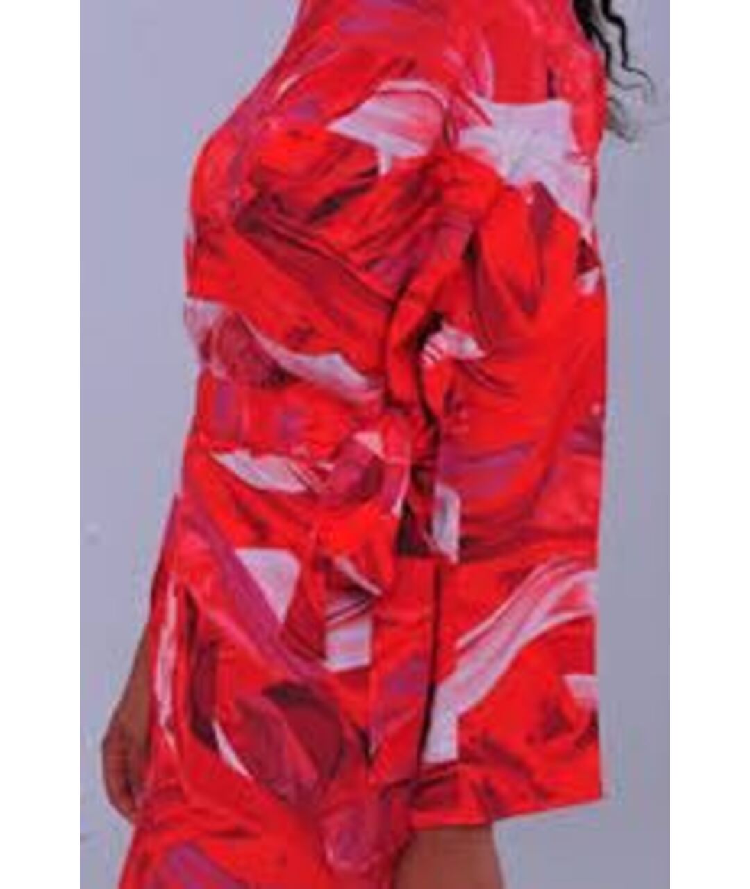 ESCADA Красное вискозное повседневное платье, фото 6