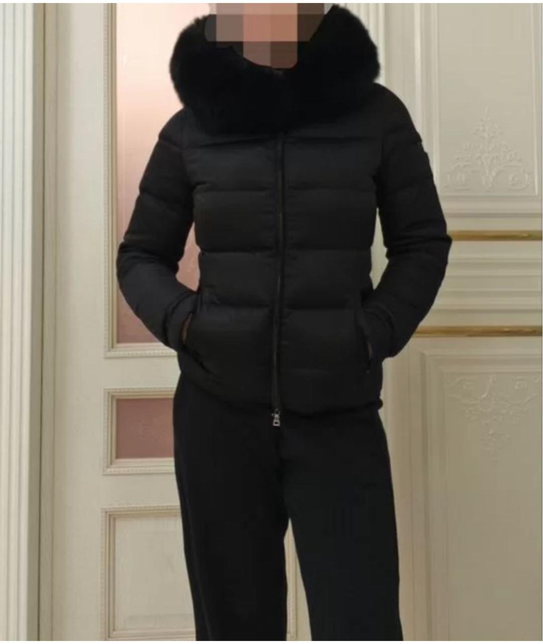 PRADA Черный пуховик, фото 4