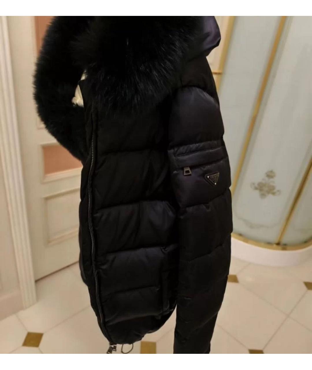 PRADA Черный пуховик, фото 5