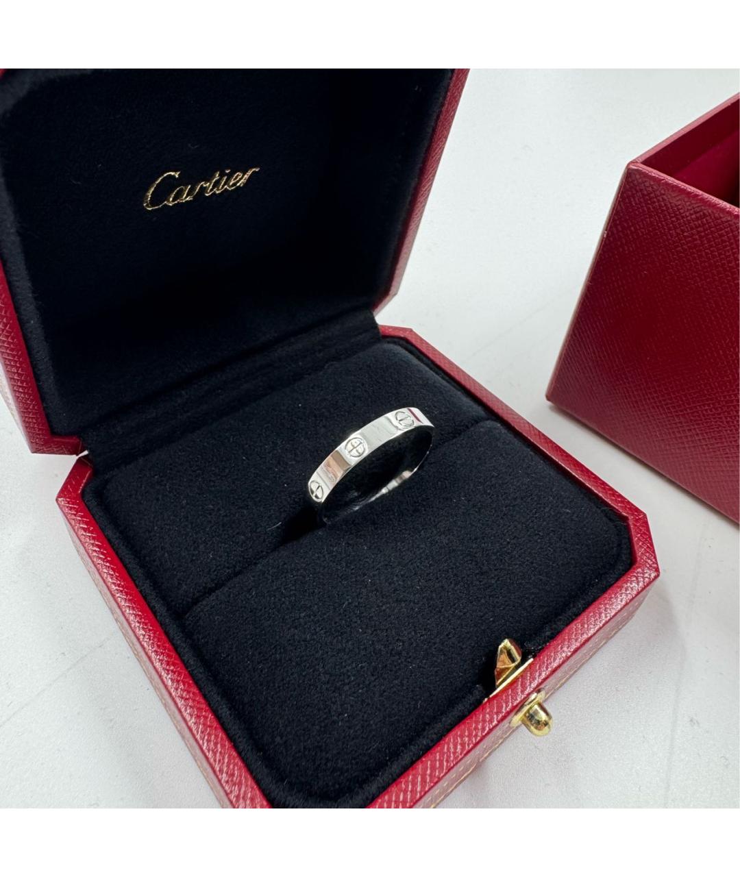 CARTIER Серебряное кольцо из белого золота, фото 3