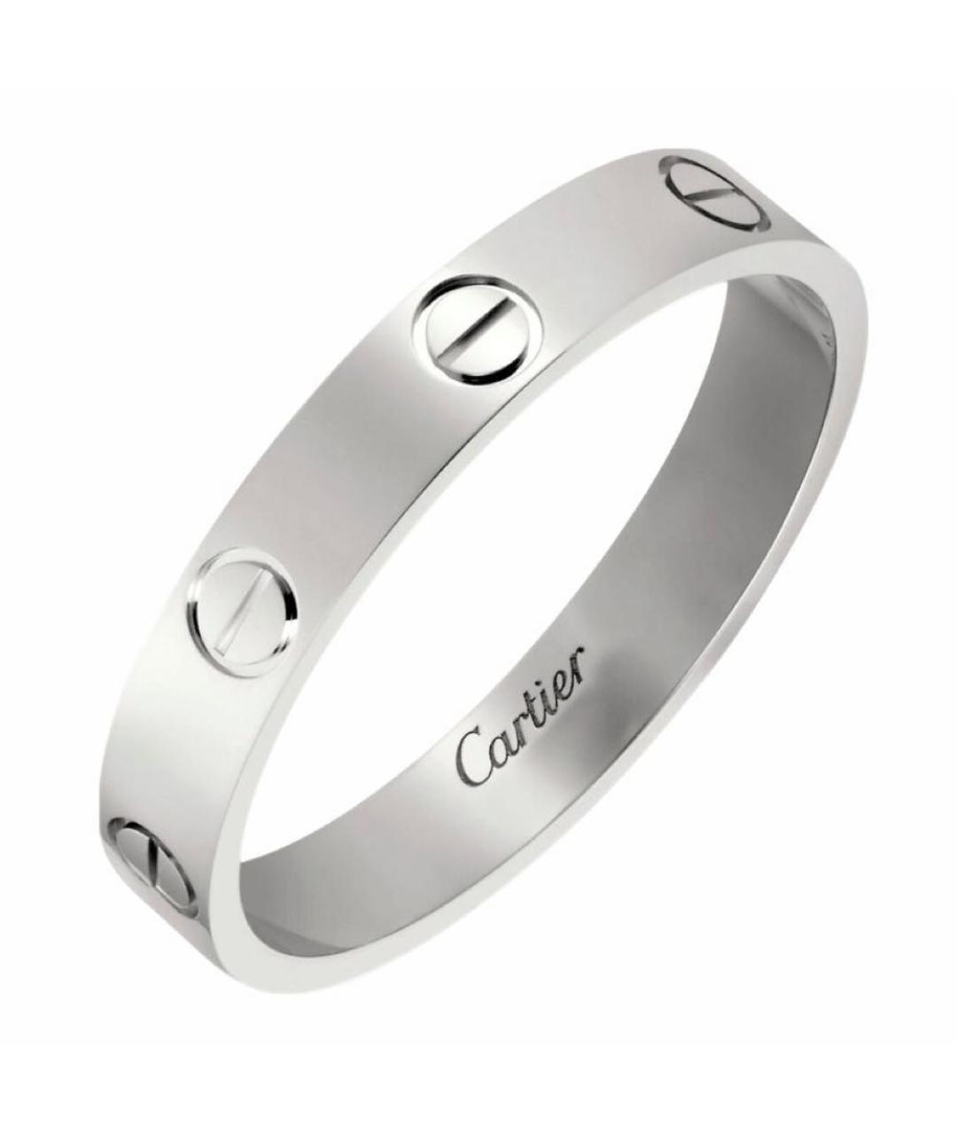 CARTIER Серебряное кольцо из белого золота, фото 1