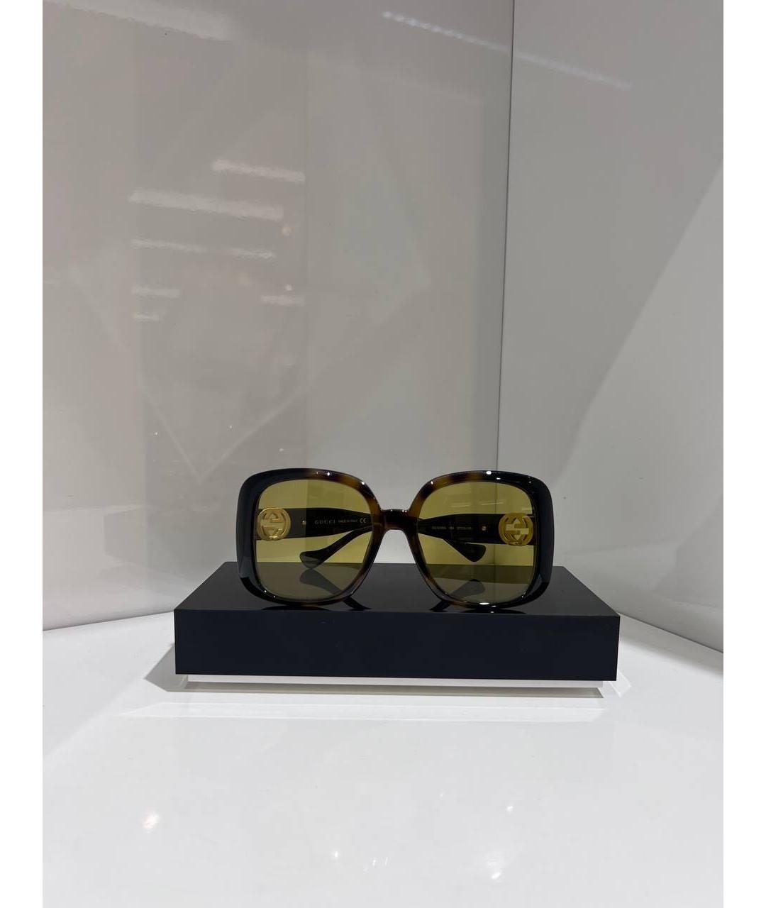 GUCCI Мульти пластиковые солнцезащитные очки, фото 2