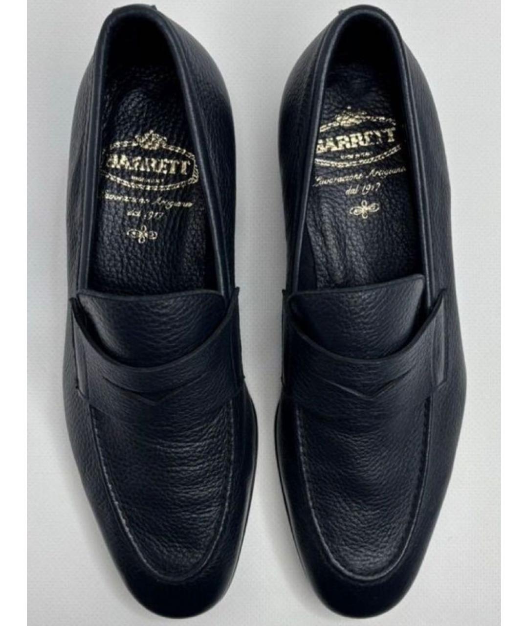 BARRETT Темно-синие кожаные туфли, фото 3