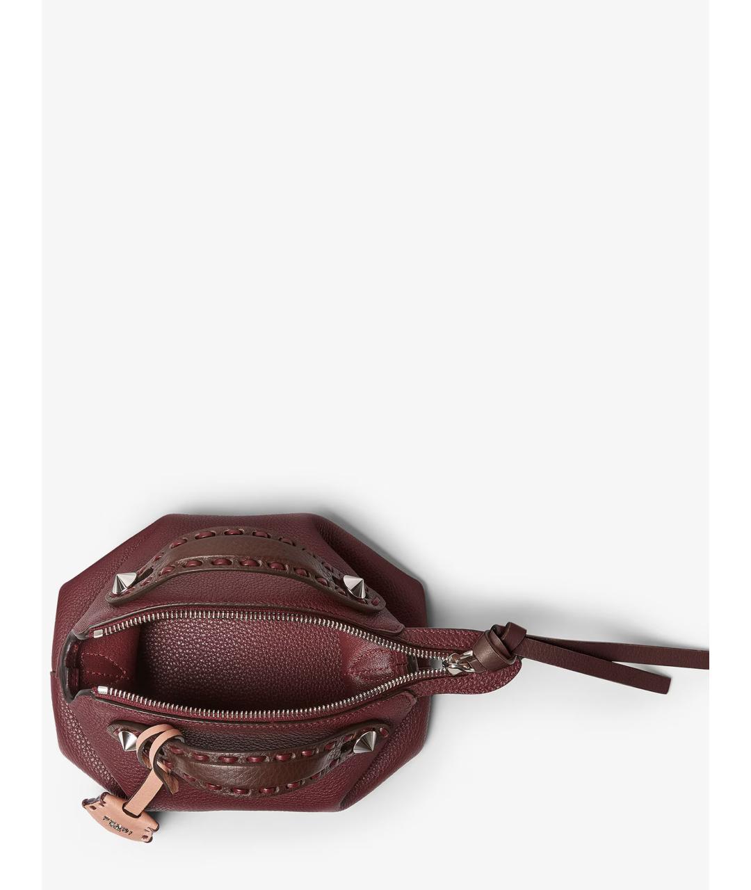 FENDI Красная кожаная сумка через плечо, фото 7