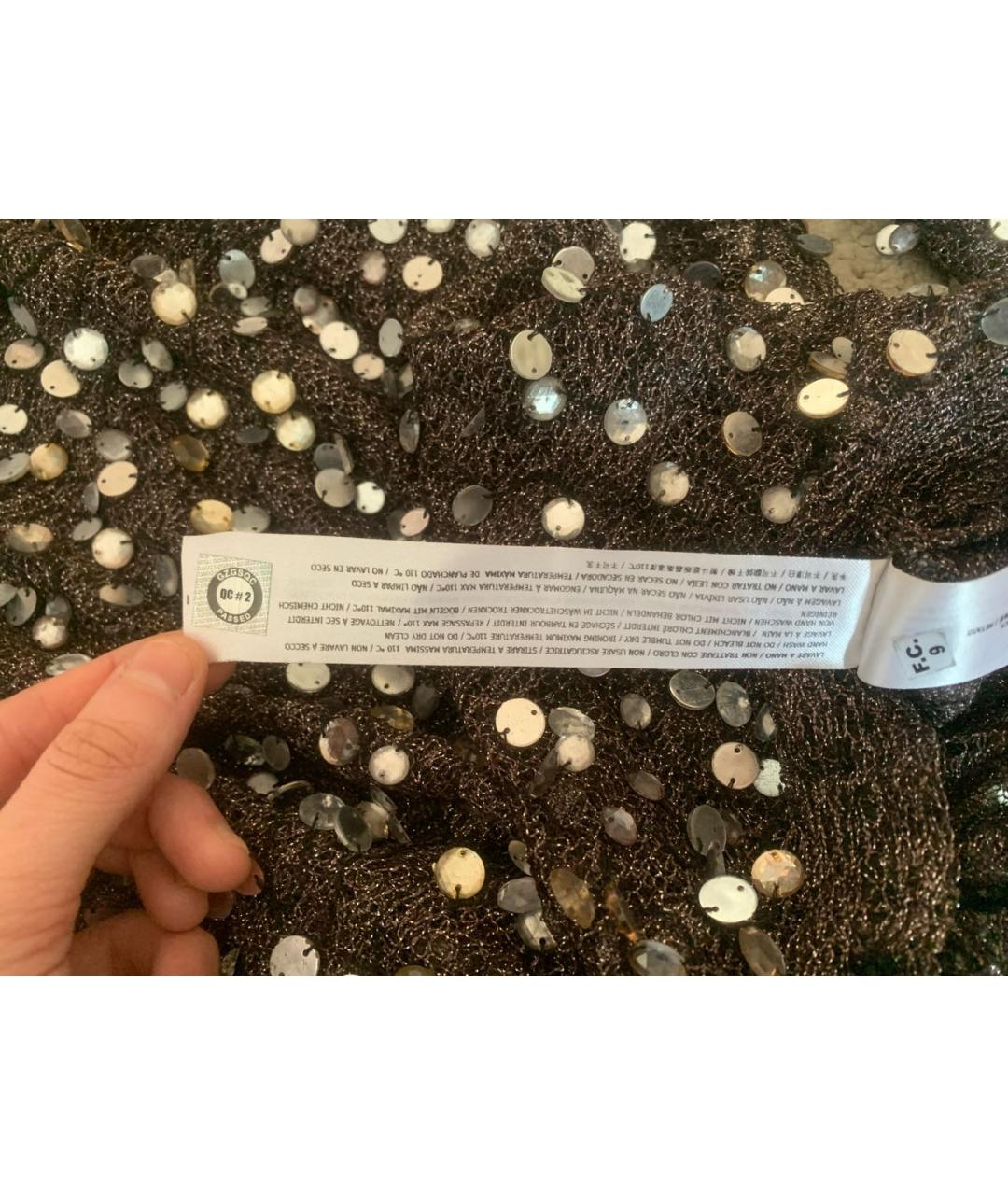 TWIN-SET Коричневый полиамидовый джемпер / свитер, фото 8