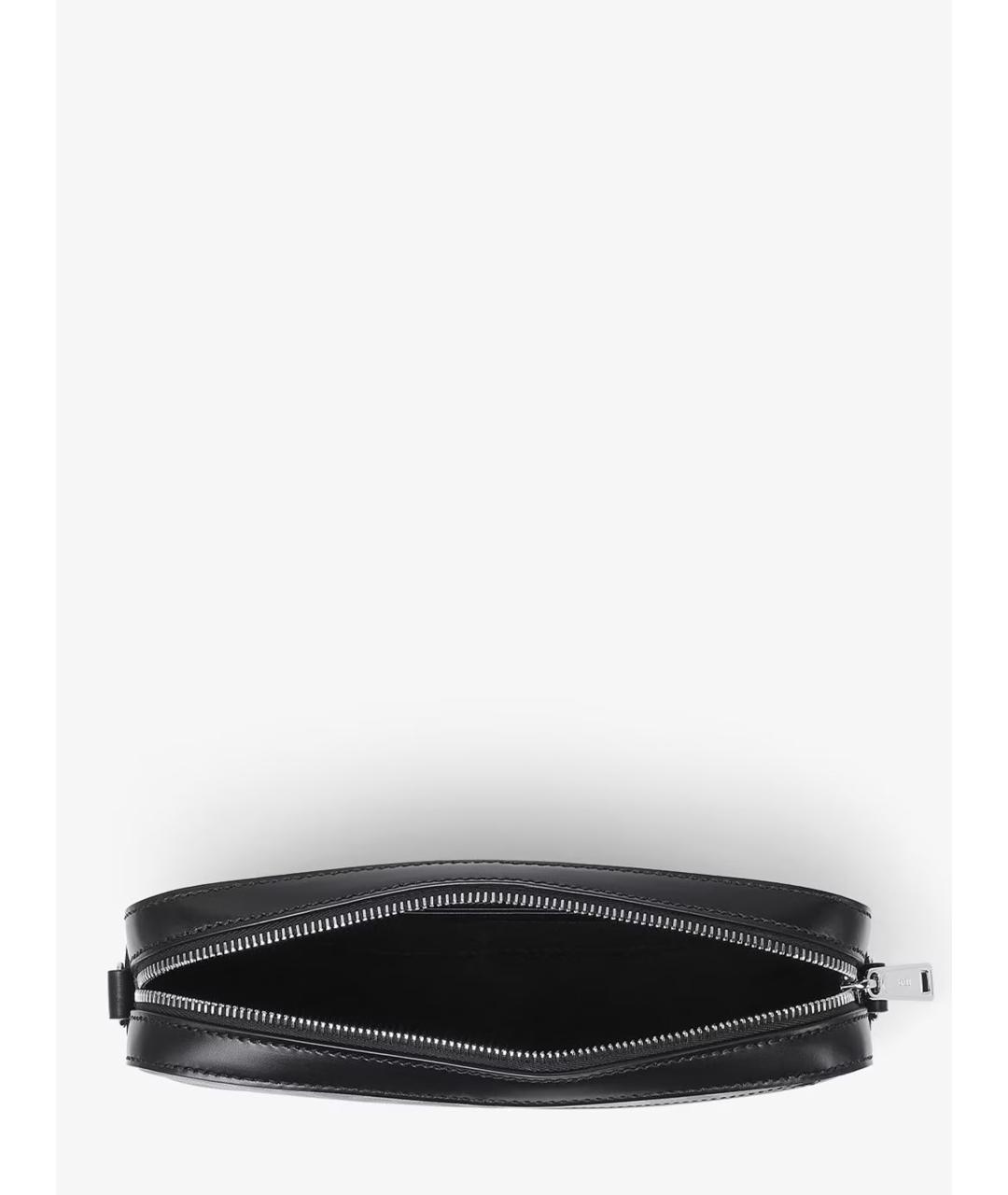 FENDI Черная кожаная сумка на плечо, фото 4