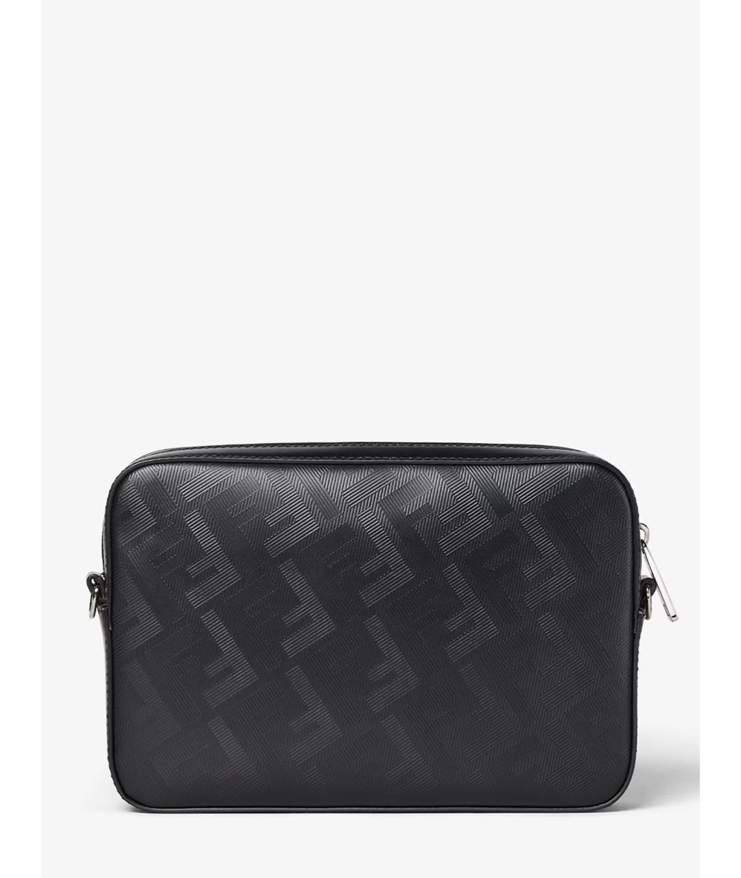 FENDI Черная кожаная сумка на плечо, фото 3