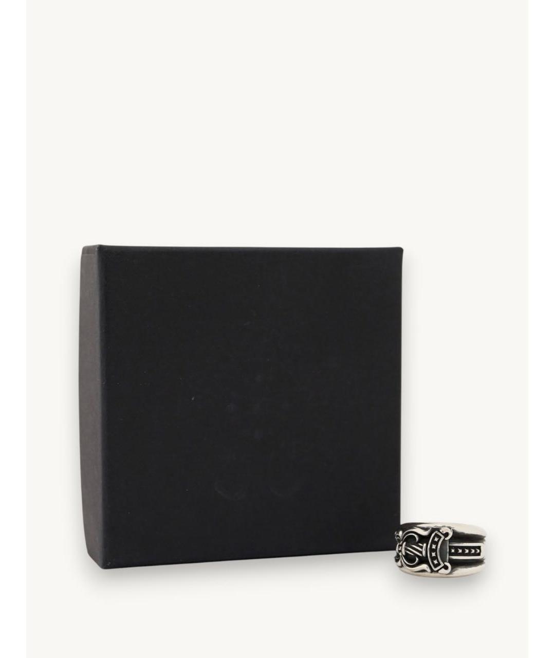 CHROME HEARTS Серебряное серебряное кольцо, фото 4