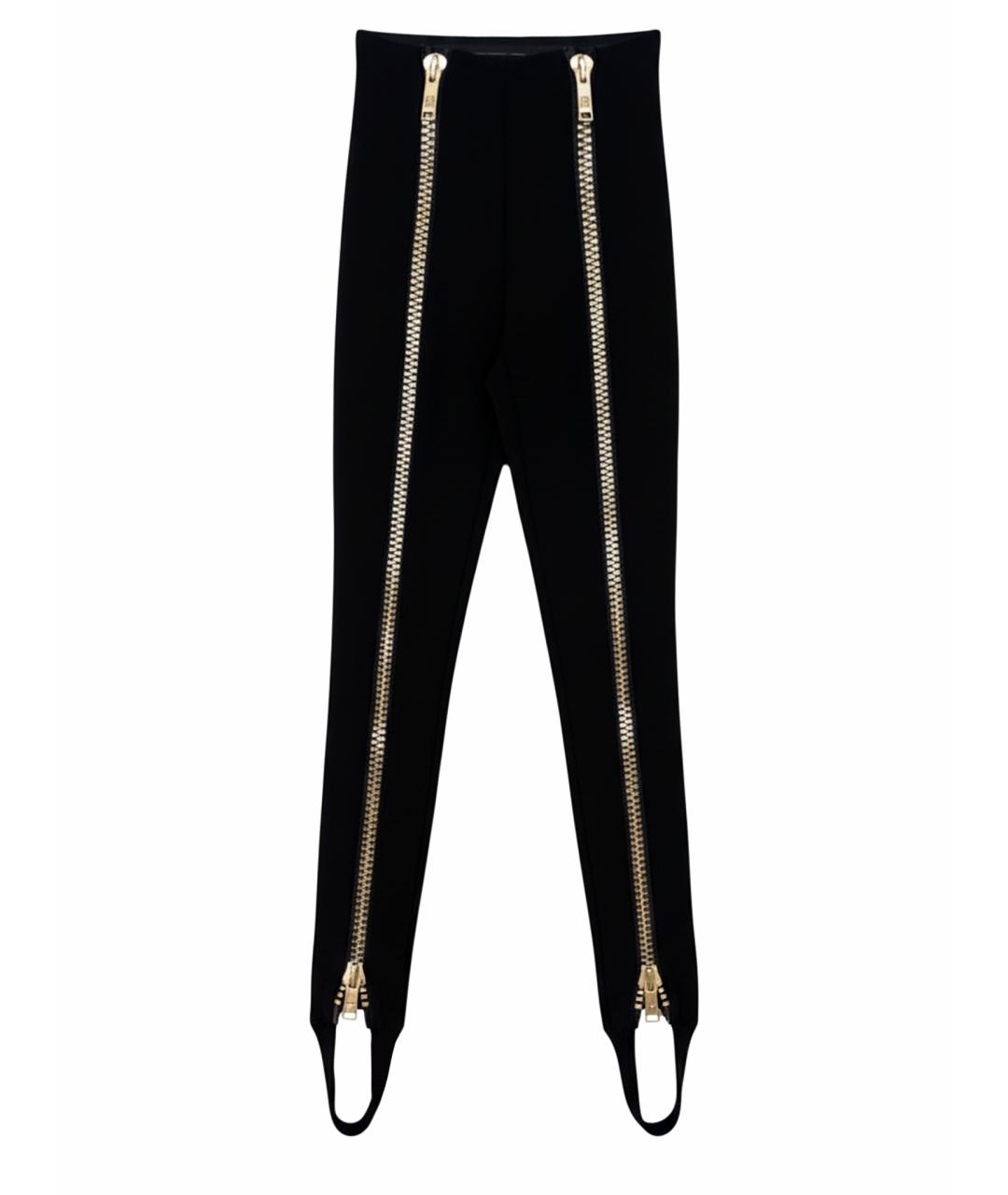 DOLCE&GABBANA Черные вискозные леггинсы и велосипедки, фото 1