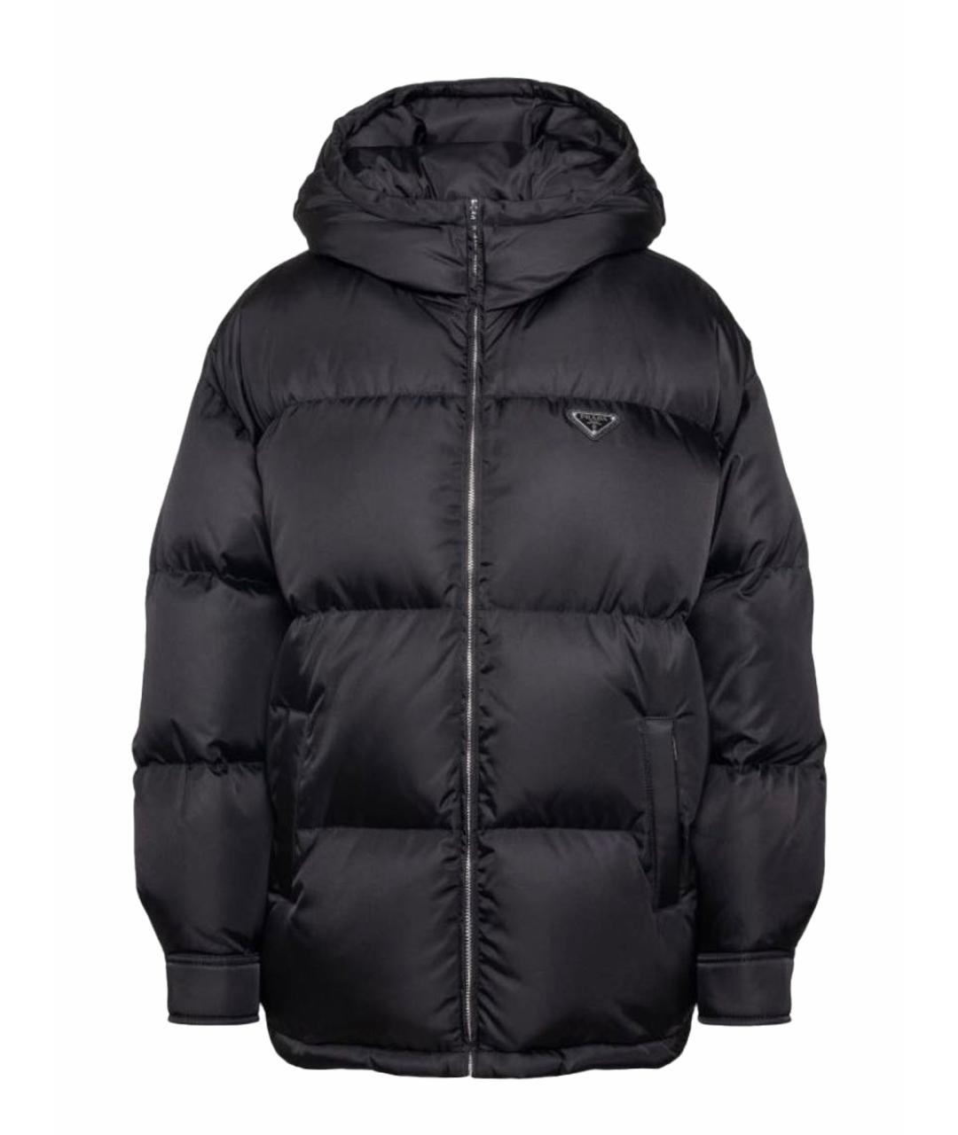 PRADA Черный пуховик, фото 1