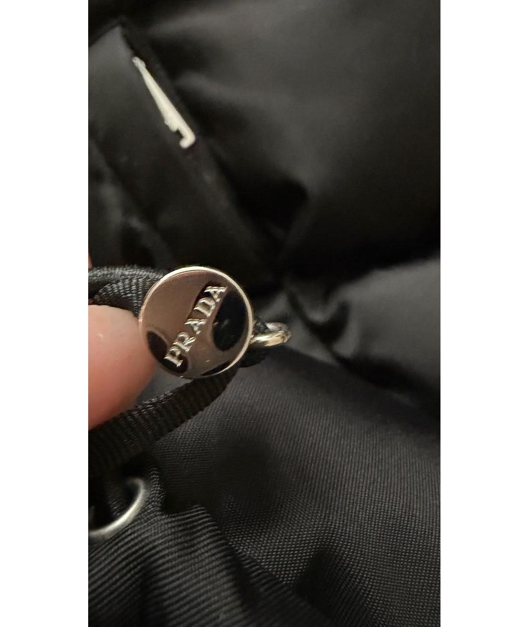 PRADA Черный пуховик, фото 5