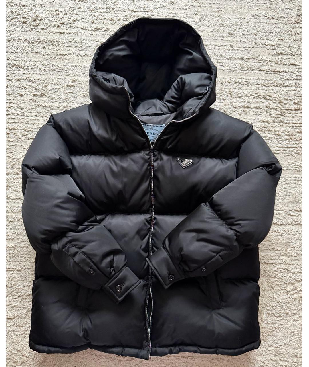 PRADA Черный пуховик, фото 4