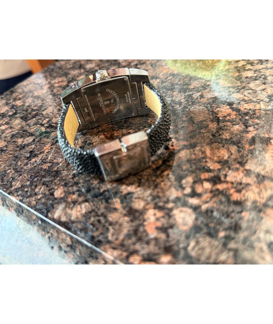 DE GRISOGONO Белые часы из белого золота, фото 3