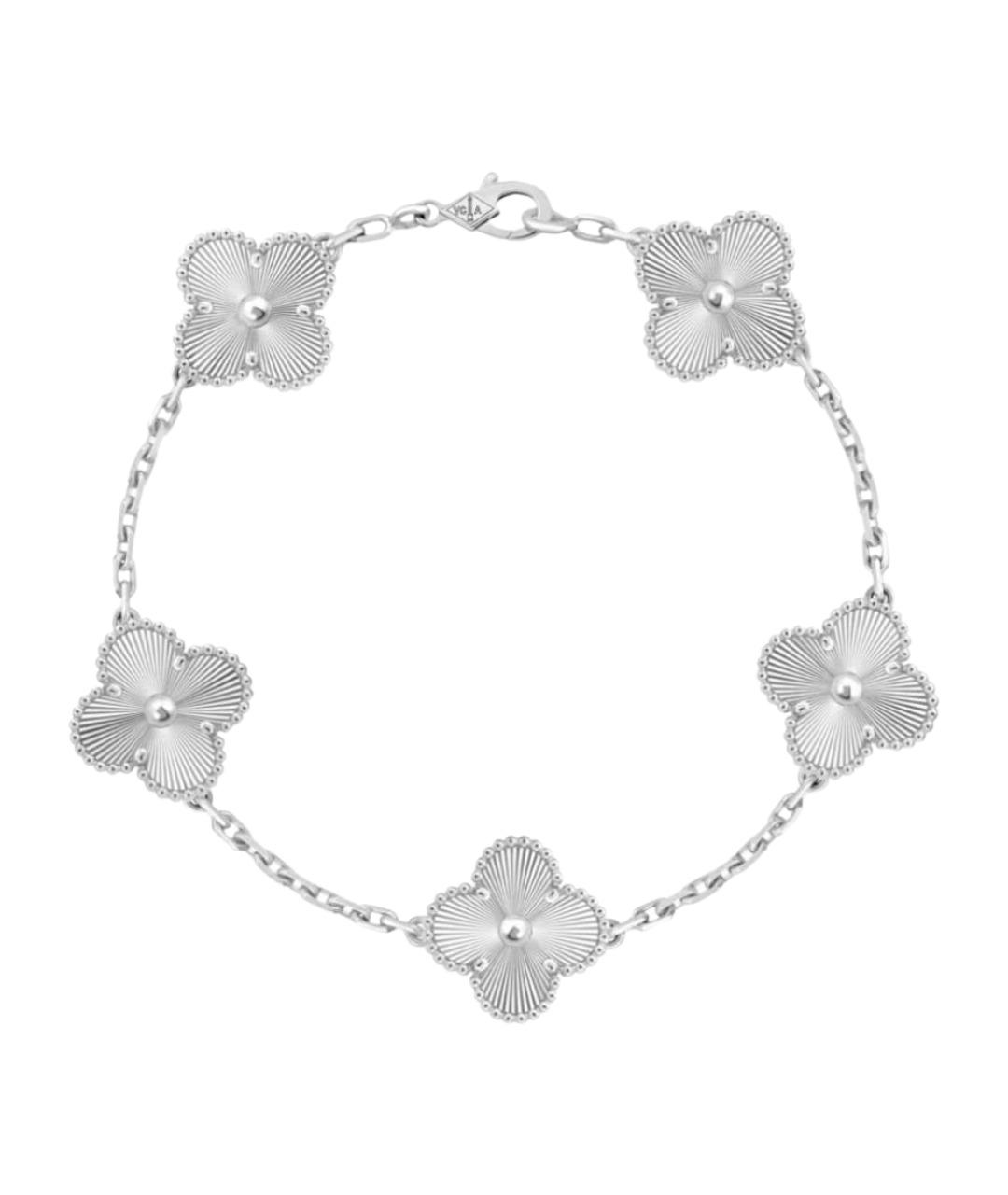 VAN CLEEF & ARPELS Серебрянный браслет из белого золота, фото 1