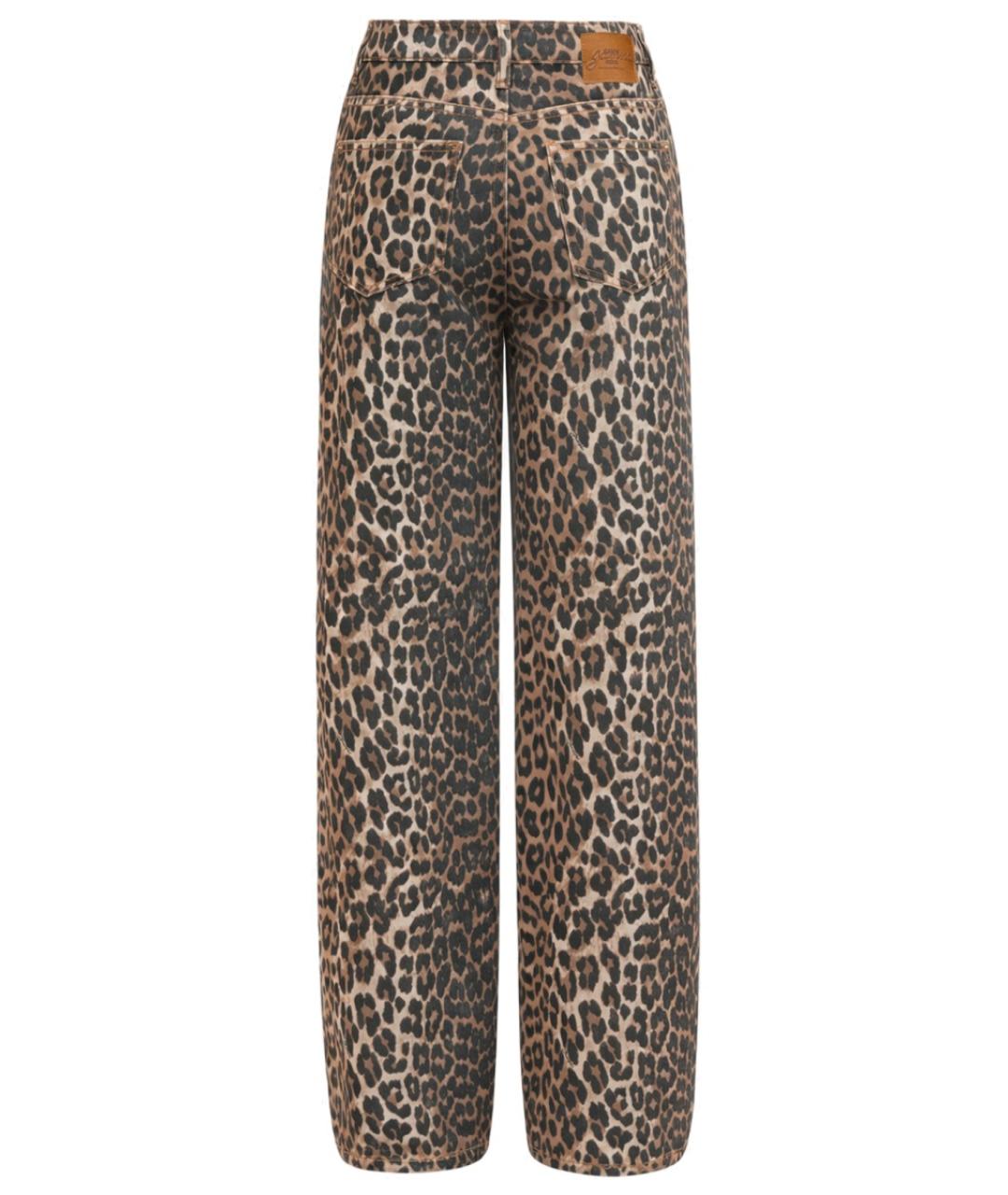 GANNI Мульти хлопковые прямые джинсы, фото 2