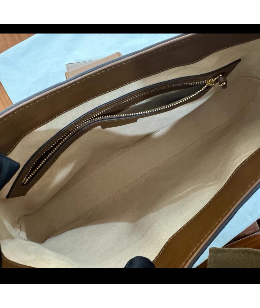 GUCCI Бежевая сумка через плечо, фото 5