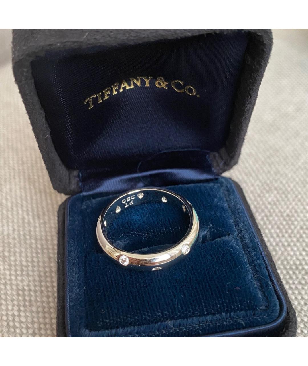 TIFFANY&CO Серебряное платиновое кольцо, фото 8
