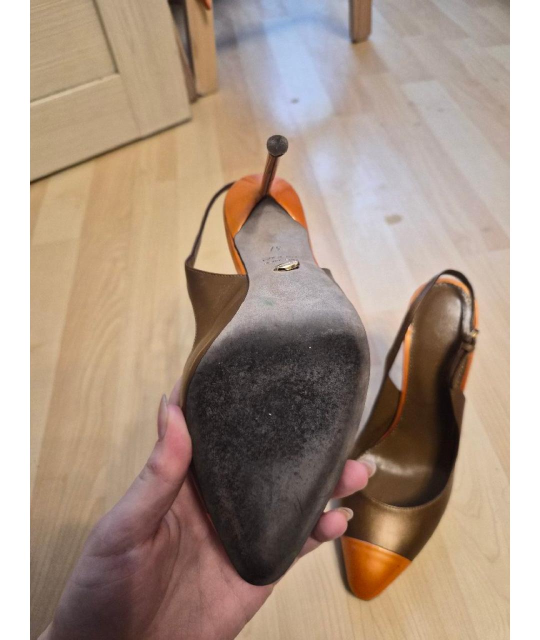 SERGIO ROSSI Мульти туфли, фото 4