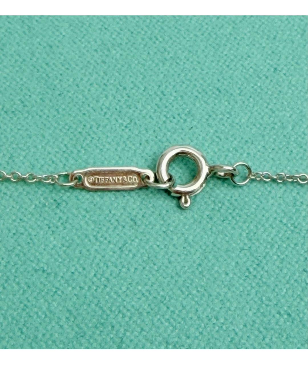 TIFFANY&CO Бирюзовое серебряное колье, фото 6