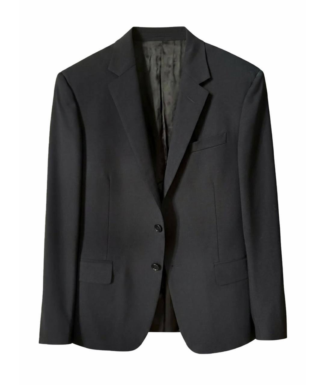 MIU MIU Черный шерстяной пиджак, фото 1